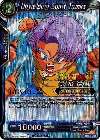 Unyielding Spirit Trunks (Level 2) (BT2-044) [Judge Promotion Cards]