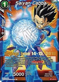 Saiyan Cabba (Origins 2019) (BT1-014) [Tournament Promotion Cards]