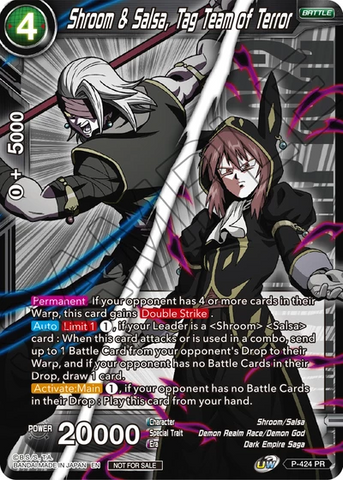 Shroom & Salsa, Tag Team of Terror (Championship Pack 2022 Vol.2) (P-424) [Promotion Cards]