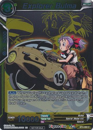 Explorer Bulma (Event Pack 3 - 2019) (BT4-093_PR) [Promotion Cards]