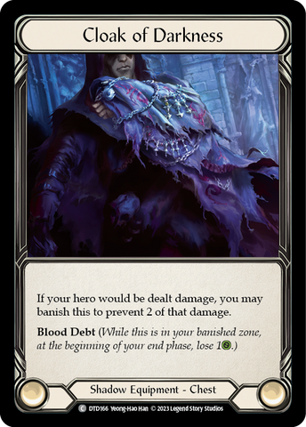 Cloak of Darkness [DTD166] (Dusk Till Dawn)  Cold Foil