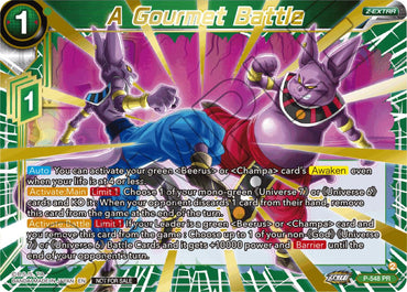 A Gourmet Battle (Championship Z Extra Card Pack 2023) (P-548) [Tournament Promotion Cards]