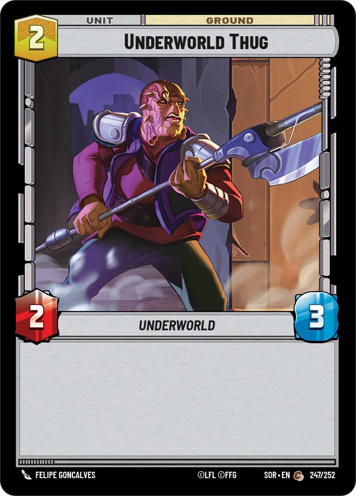 Underworld Thug (247/252) [Spark of Rebellion]