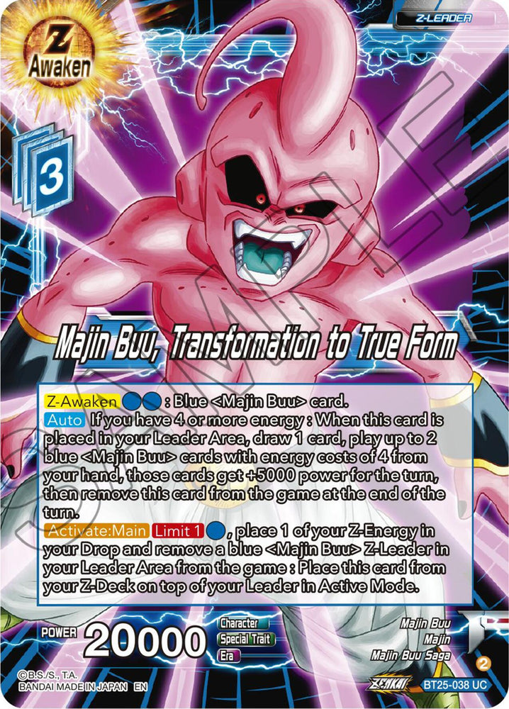 Majin Buu, Transformation to True Form (BT25-038) [Legend of the Dragon Balls]