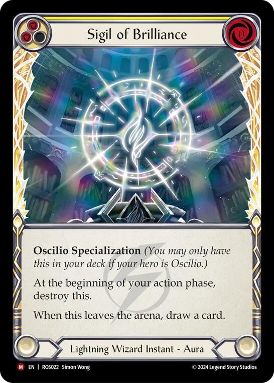 Sigil of Brilliance (Marvel) [ROS022] (Rosetta)  Cold Foil