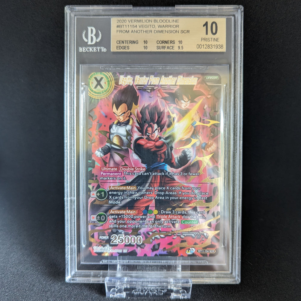 Vegito, Warrior From Another Dimension (BT11-154) [Vermilion Bloodline] BGS 10