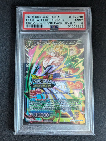 Gogeta, Hero Revived (Level 2) (BT5-038) [Judge Promotion Cards] PSA 9