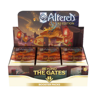 Altered TCG Exclusive Kick Starter Beyond the Gates Booster Display