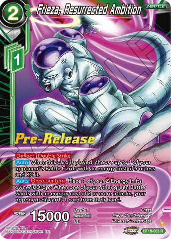 Frieza, Demolisher of Planet Vegeta (Uncommon) [BT13-078]