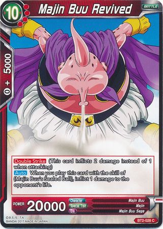 Majin Buu Revived (BT2-028) [Union Force]