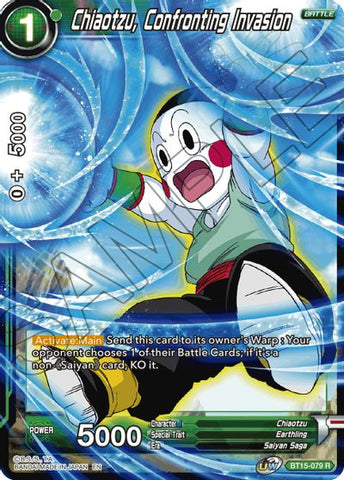 Chiaotzu, Confronting Invasion (BT15-079) [Saiyan Showdown]