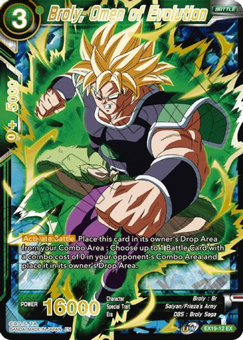 Broly, Omen of Evolution (EX19-12) [Special Anniversary Set 2021]