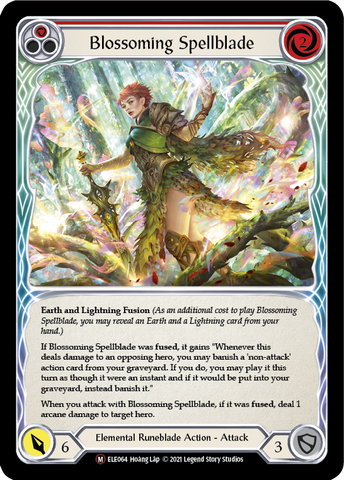 Blossoming Spellblade [U-ELE064] (Tales of Aria Unlimited)  Unlimited Normal