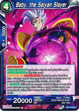 Baby, the Saiyan Slayer (BT11-043) [Vermilion Bloodline 2nd Edition]