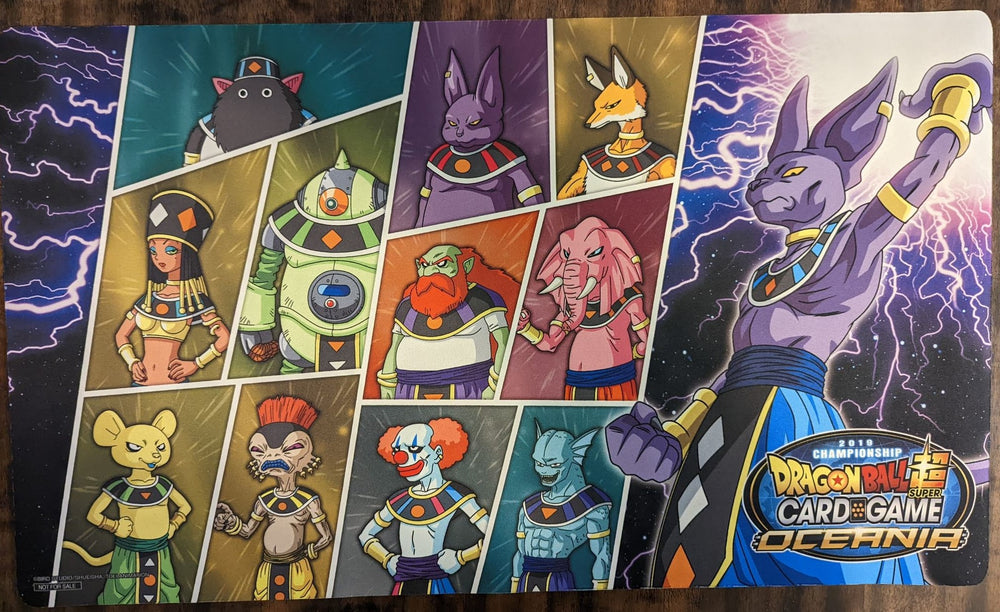 2019 Oceania Regional Beerus Playmat