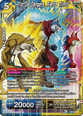 Trio De Dangers, Fierce Trinity (EB1-060) [Battle Evolution Booster]