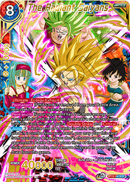 The Radiant Saiyans (BT15-154) [Saiyan Showdown]