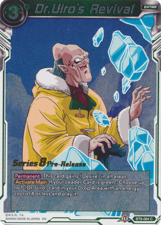 Dr.Uiro's Revival (BT8-064_PR) [Malicious Machinations Prerelease Promos]