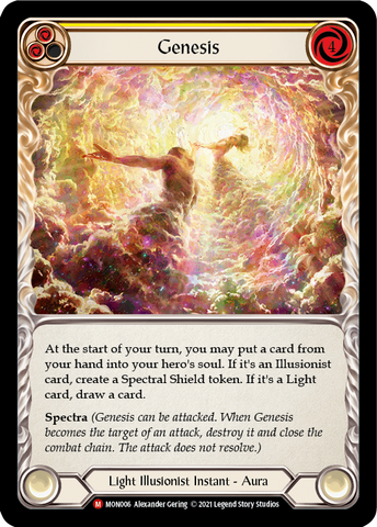 Genesis [MON006-RF] (Monarch)  1st Edition Rainbow Foil