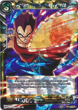 Potent Technique Vegeta (BT8-073) [Malicious Machinations]