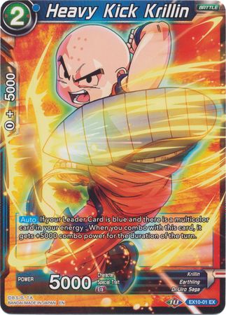 Heavy Kick Krillin (EX10-01) [Namekian Surge]