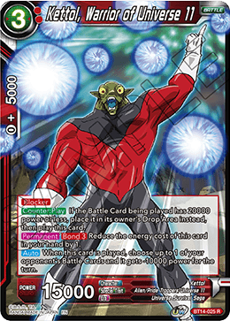 Kettol, Warrior of Universe 11 (BT14-025) [Cross Spirits]