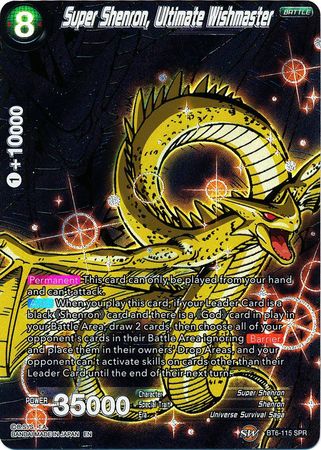 Super Shenron, Ultimate Wishmaster (SPR) (BT6-115_SPR) [Destroyer Kings]