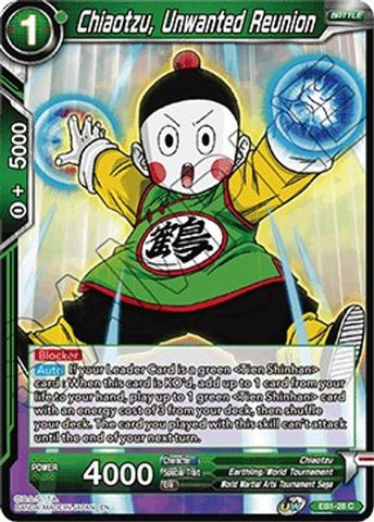 Chiaotzu, Unwanted Reunion (EB1-28) [Battle Evolution Booster]