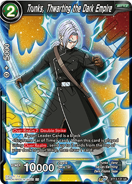 Trunks, Thwarting the Dark Empire (Uncommon) (BT13-131) [Supreme Rivalry]