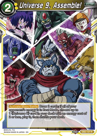 Universe 9, Assemble! (Reprint) (DB2-127) [Battle Evolution Booster]