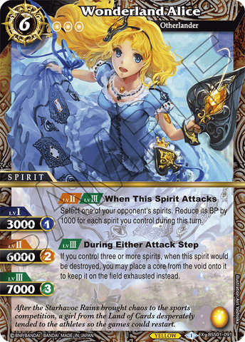 Wonderland Alice (BSS01-091) [Dawn of History]