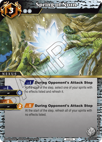 Spring of Norn (ST03-012) [Aegis of the Machine]