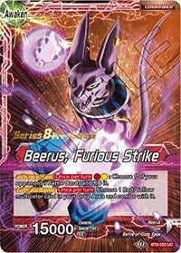 Beerus // Beerus, Furious Strike (BT8-002_PR) [Malicious Machinations Prerelease Promos]