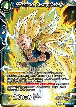 SS3 Gotenks, Calamity Challenger (BT14-046) [Cross Spirits]