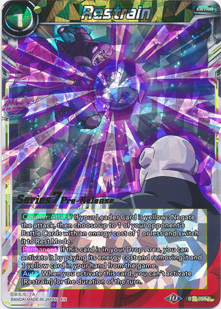 Restrain (BT7-098_PR) [Assault of the Saiyans Prerelease Promos]