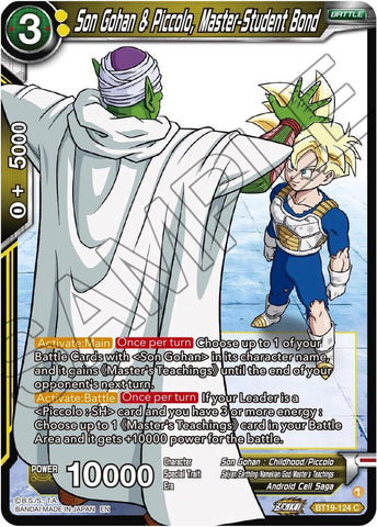 Son Gohan & Piccolo, Master-Student Bond (BT19-124) [Fighter's Ambition]