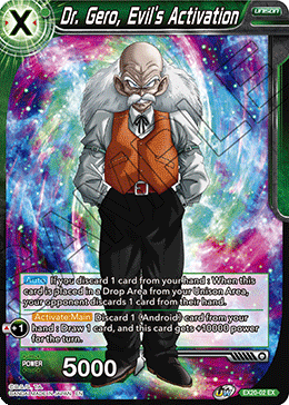 Dr. Gero, Evil's Activation (EX20-02) [Ultimate Deck 2022]