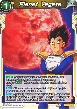 Planet Vegeta (BT3-105) [Cross Worlds]